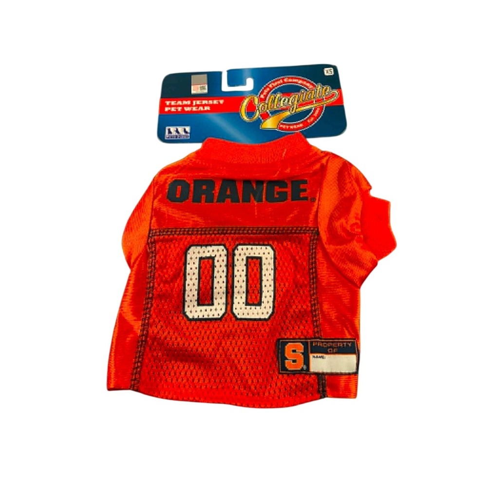 Pets First Syracuse Orange Jersey Pet XS Orange New NCAA Collegiate Dog Cat